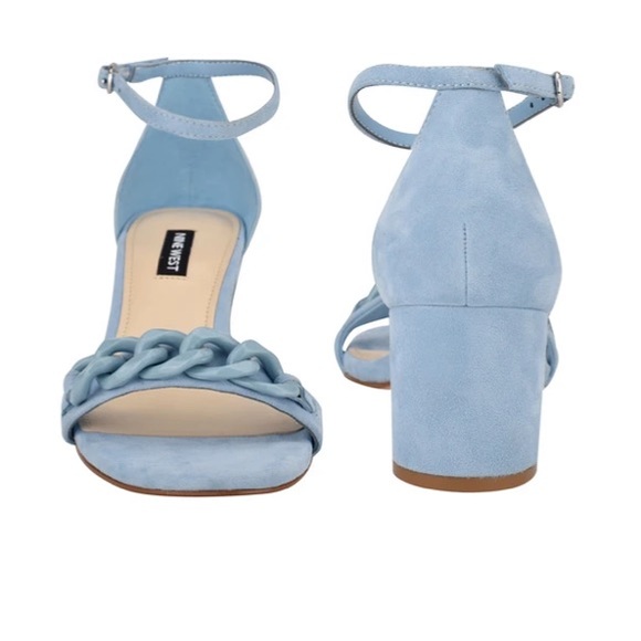 Nine West - Kimba Ankle Strap Block Heel Sandals - Picture 4 of 11